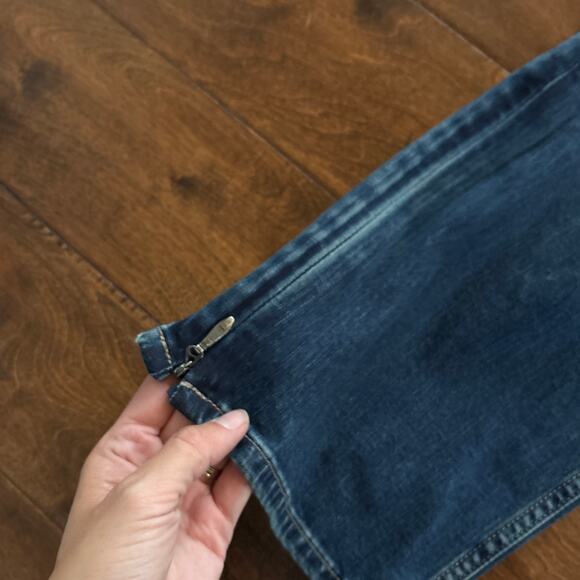 Goodfellow & co. Men's 365 Adaptive Seated Fit Relaxed Leg Jeans Blue Size 40x30 - Picture 5 of 10